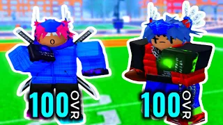 100 OVERALL DUO *DOMINATES* THE PARK! (Ultimate Football)