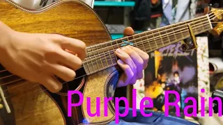 Purple Rain - Prince - Solo Acoustic Guitar - Arranged by Kent Nishimura