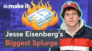 Actor Jesse Eisenberg Reveals His Biggest Splurge