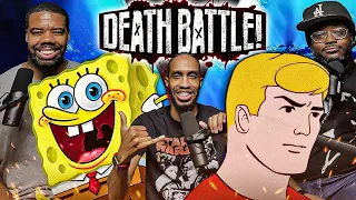"Reacting to SpongeBob VS Aquaman (Nickelodeon VS Super Friends) | DEATH BATTLE"