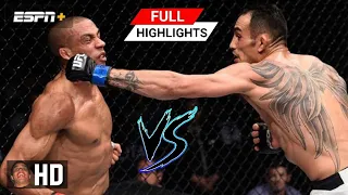 UFC 256: Tony Ferguson VS Edson Barboza (Full Highlights)