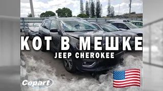 Кот в МЕШКЕ на COPART JEEP CHEROKEE LIMITED 2019 за 7800$