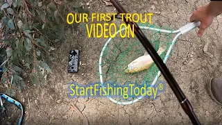 [LIGHTNING] TROUT fishing in an OC Parks stocked lake!
