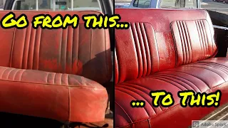 Restore Your Old Vinyl Seats