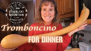 Tromboncino Squash: Cook with Me! | Heritage Winter Squash | Tasting for the First Time!