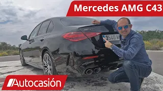 MERCEDES AMG C43  4Matic ⭐ Coche de padre y deportivo familiar 🚗💨