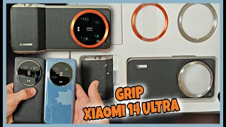 UNBOXING XIAOMI 14 ULTRA GLOBAL y GRIP DE CÁMARA! Os enseño TODO acerca DEL GRIP y PRUEBO FILTRO ND!