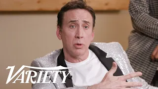 Nicolas Cage Learns About 'Caging'