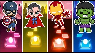 Captain America 🆚 Dr strange 🆚 iron man 🆚 hulk ♦ Who is best?