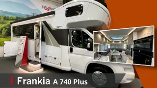 2023 Frankia A 740 Plus: The Ultimate Luxury RV with Spacious Seating and Alcove Bed