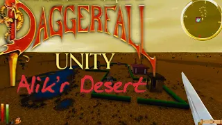 Exploring Daggerfall Unity - Alik'r Desert 2 (Hour-Long NO COMMENTARY) | ASMR