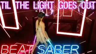 Beat Saber || Lindsey Stirling - Til the Light Goes Out (Expert+) First Attempt || Mixed Reality