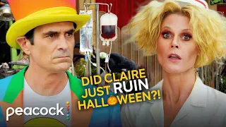 Modern Family | Claire Destroys Phil’s Awesomeland for a Scarier Halloween