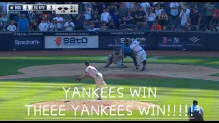 New York Yankees Aaron Judge Walk Off Three Run Home Run!!!!