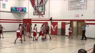 Girls A Basketball -  Eastside Madison v St Johns Watertown 12-12-14