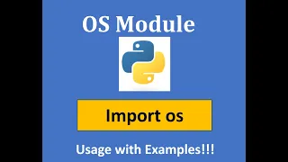 Python for Beginners - OS Module In Python