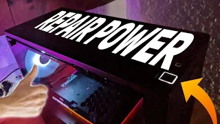 RÉPARER LE BOUTON POWER D'UNE TOUR