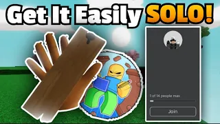 The EASIEST WAY To Get Plank Glove BY YOURSELF! | Slap Battles