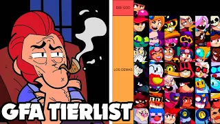 LOS MEJORES Y PEORES BRAWLERS de BRAWL STARS SEGÚN GFA