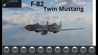 F-82 Twin Mustang, GIANT Gunpod!💥💥💥💥