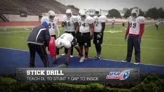 Defensive Line Drill: Stick Drill: Gary Salgado