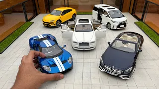DIY Luxury Car Garage Diorama for 1:18 Scale Luxury Car Collection