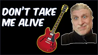 How to Play "Don't Take Me Alive" BEST EVER Guitar Intro