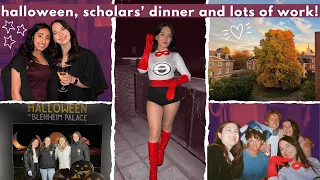 a week in my life at oxford university! scholars’ dinner, halloween parties + too many essays (ad)