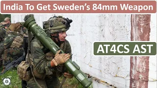 Swedish SAAB AT4CS AST Weapon For Indian Army & Indian Air Force