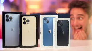 J'ai tous les iPhone 13 en avant-première !