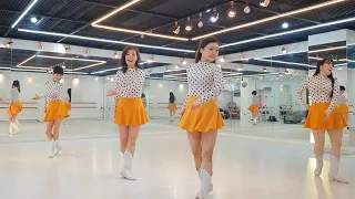 45 Degrees (High Beginner) teach line dance | Withus Korea, Seoul
