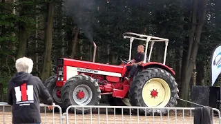 Alfstedt Tractor Pullingbahn Test der Oldtimer Bauernschlepper Same Trecker Deutz & IH POWER