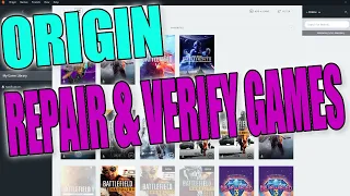 How To Scan & Fix Your Origin Games Not Working In Windows 10