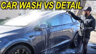 The Difference Between A Car Wash & A Detail - Hunter's Mobile Detailing