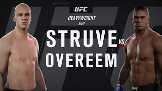 EA UFC 2 - Quick Fight - Stefan Struve vs Alistair Overeem (ONLINE MATCH)