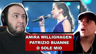 Amira Willighagen & Patrizio Buanne - O Sole Mio - TEACHER PAUL REACTS