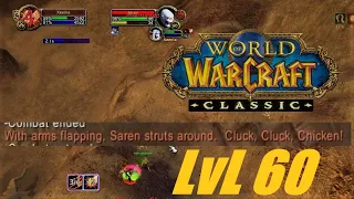 Delusional Rogue Does The Chicken Emote | WoW Classic PvP