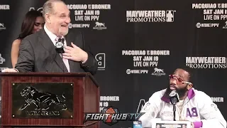 ADRIEN BRONER GOES OFF ON AL BERNSTEIN "YOU'RE AGAINST ME!"