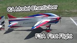 今日の飛行場　CA Model Cuantic – F3A First flight