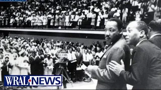 Never-before-seen video shows Dr. King speaking at NCSU as the KKK protests