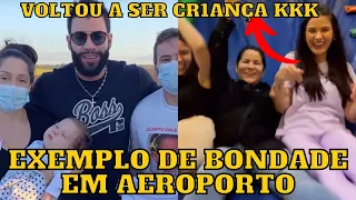 Gusttavo Lima dá EXEMPLO de BONDADE em Chapecó e Andressa Suita se DIVERTE no SHOPPING com a FAMÍLIA