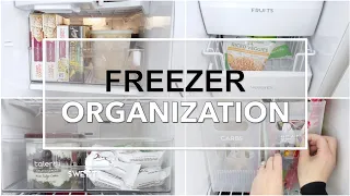 SIDE-BY-SIDE FREEZER ORGANIZATION: Clean, declutter and organize your side-by-side freezer