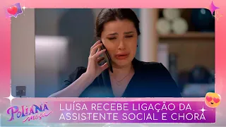Luísa recebe ligação da assistente social | Poliana Moça (24/10/22)