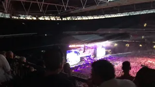 Bon jovi captain crash and the beauty queen from mars in packed wembley stadium london