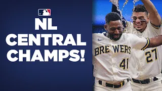 Brewers use AMAZING pitching, timely offense to dominate NL Central!! | 2021 Season Highlights