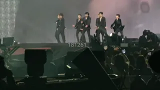 211201 BTS ( 방탄소년단) — Blood Sweat & Tears + Fake Love live at SoFi Stadium (front row view)