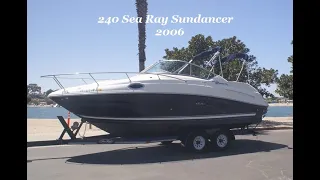 Sea Ray 240 Sundancer by South Mountain Yachts