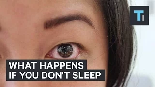 What happens if you don't sleep