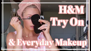 H&M HAUL & EVERYDAY EASY SUMMER MAKEUP ROUTINE // Fashion Mumblr Vlogs