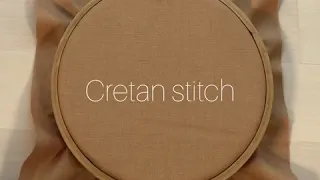 Cretan stitch